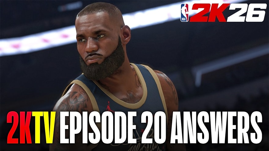 NBA 2K26 2KTV Episode 20 Answers