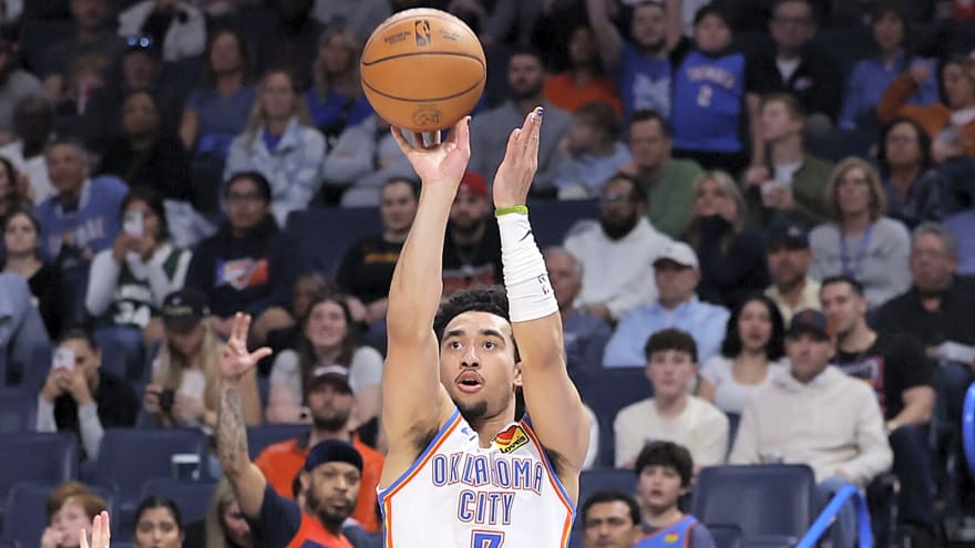 Thunder’s Jared McCain unsurprisingly wins NBA Celebrity 3-Point Contest