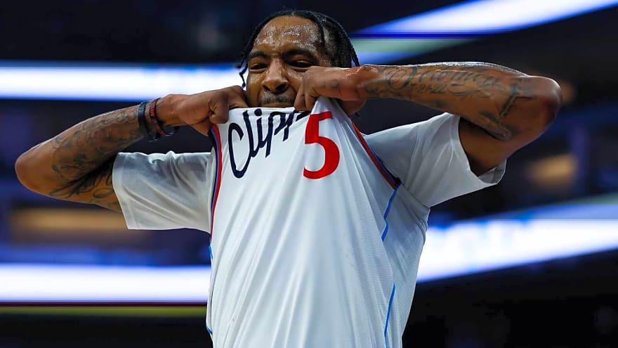 Clippers’ Derrick Jones Jr. denies Paolo Banchero’s midrange jumper in clash vs. Magic