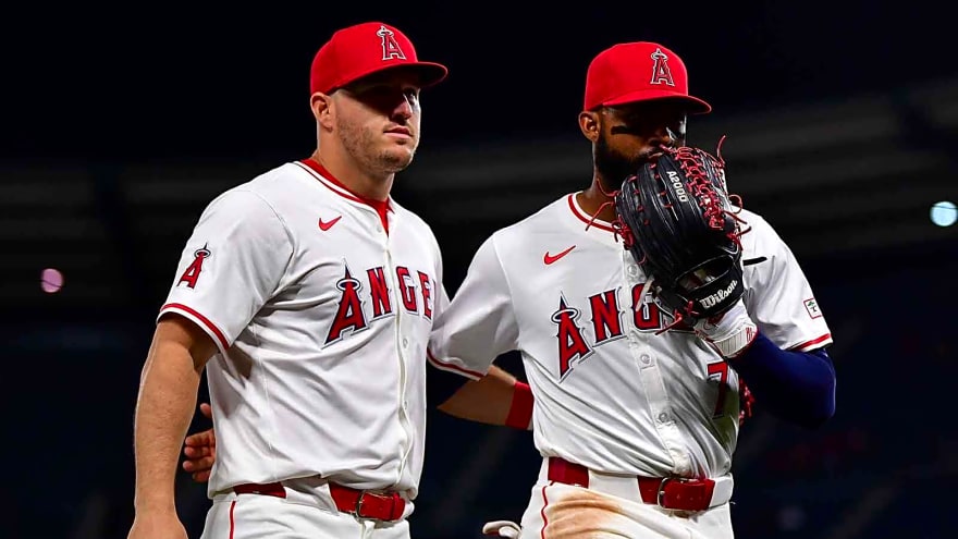 Angels lineup makes wild history in Dodgers series finale