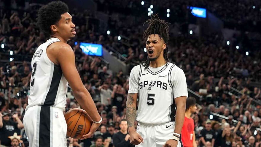 Charles Barkley believes Stephon Castle-Dylan Harper are next Stephen Curry-Klay Thompson