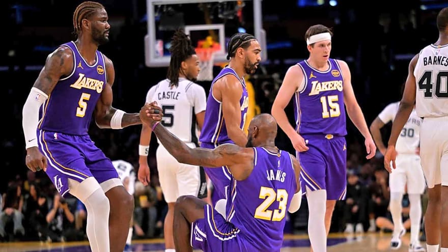 JJ Redick rues Lakers’ flaws after NBA Cup loss to Spurs