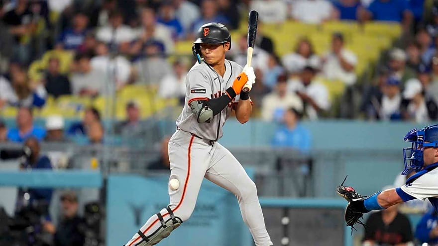 Giants’ Jung Hoo Lee hits historic inside-the-park HR vs. Dodgers