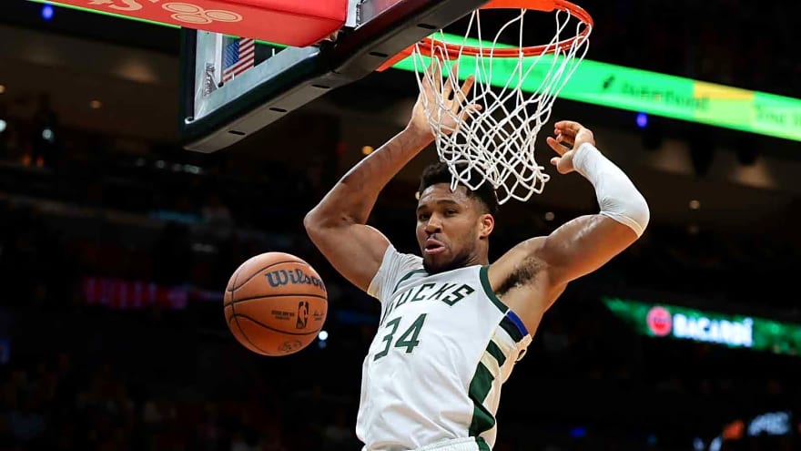 Bucks’ Giannis Antetokounmpo ‘upset’ with himself after loss to Heat