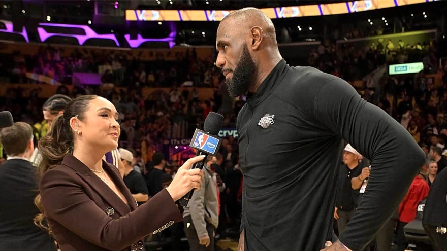 Lakers’ LeBron James out for NBA All-Star Media Day, but there’s a catch