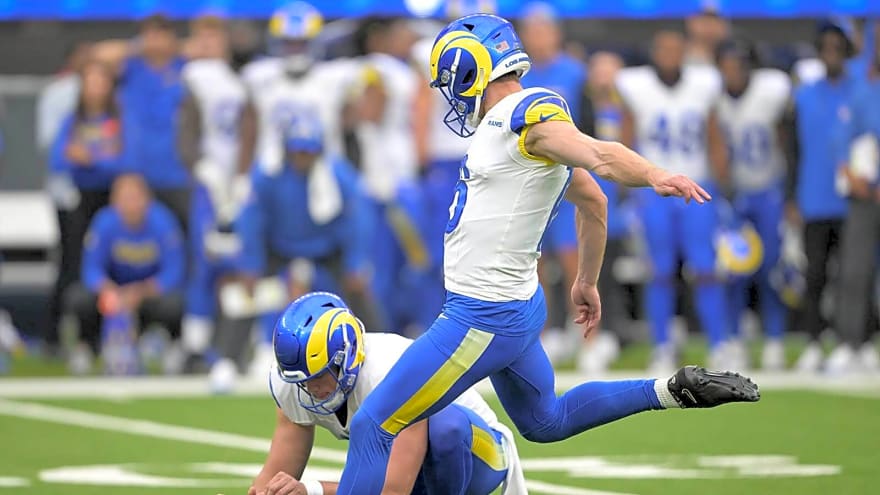 Rams waive kicker, and it isn’t Harrison Mevis