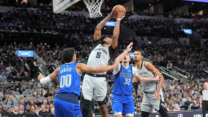 Spurs’ Stephon Castle living the dream after historic 40-point triple-double
