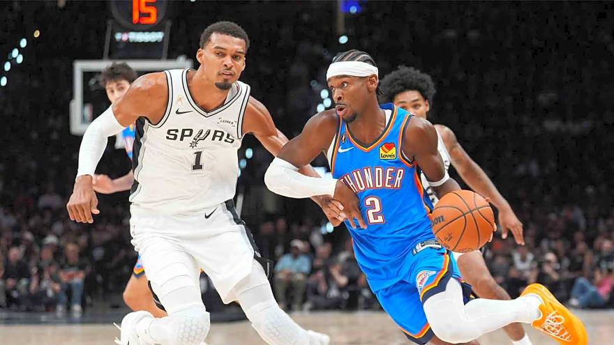 Quiet Victor Wembanyama Opening Night 1st half vs. Thunder has Spurs fans worried