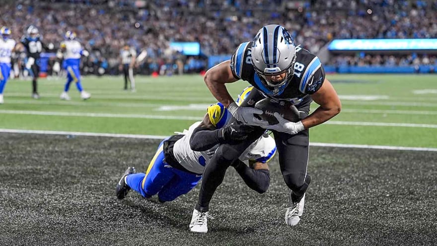 Panthers’ Jalen Coker earns monster endorsement after breakout game in loss to Rams