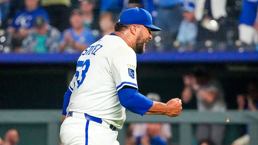 Royals’ Carlos Estevez sees lights at end of injury return tunnel