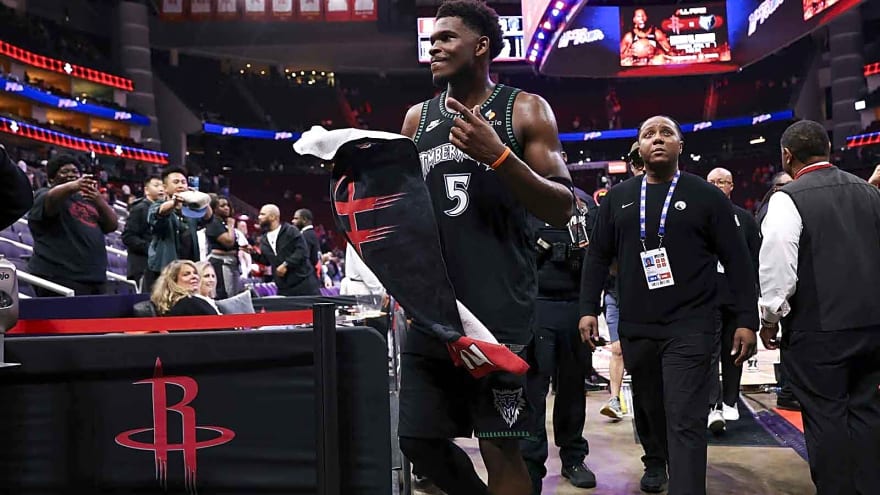 Anthony Edwards shares playoff wish involving ‘GOAT’