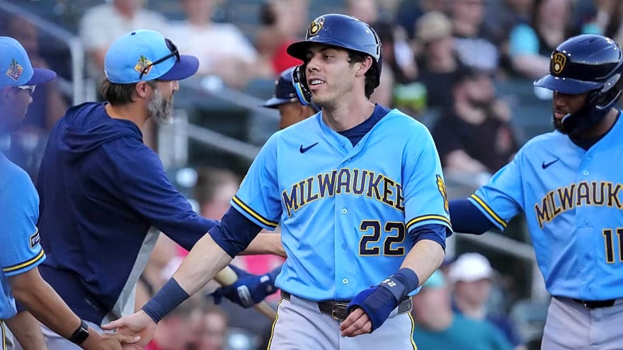 How Brewers’ Jackson Chourio injury will impact Christian Yelich in April