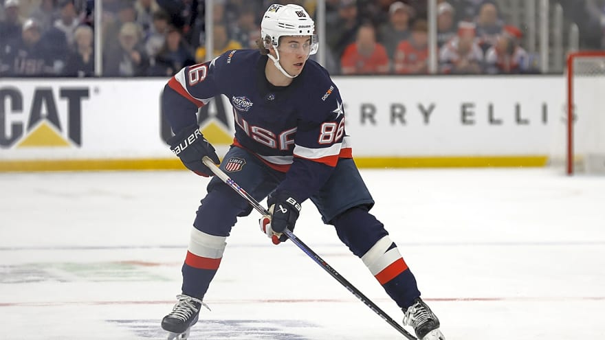 Devils’ Jack Hughes to play in Olympics despite injury currently holding him out