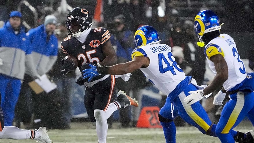 Rams swarm Kyle Monangai to prevent 4th down conversion