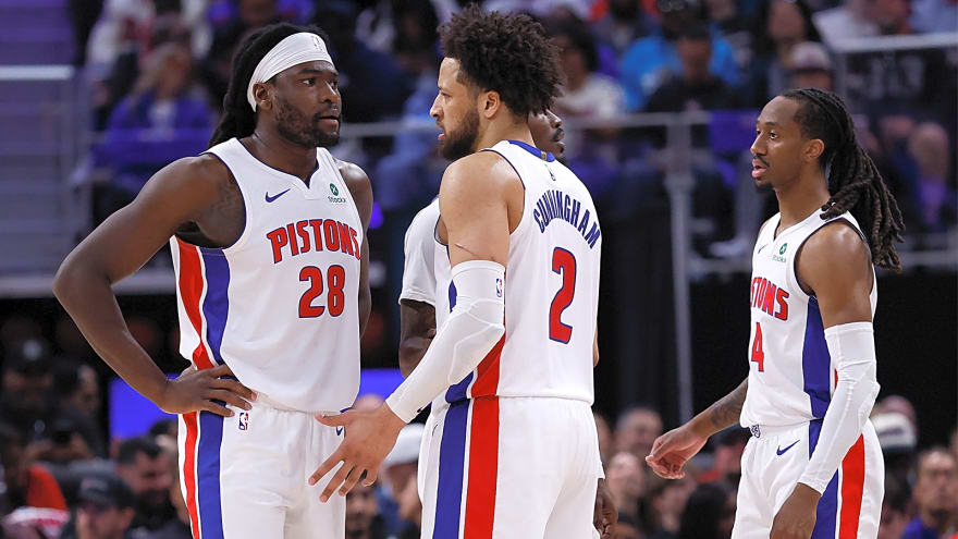 2 Pistons players on injury report for crucial Game 4 vs. Cavs