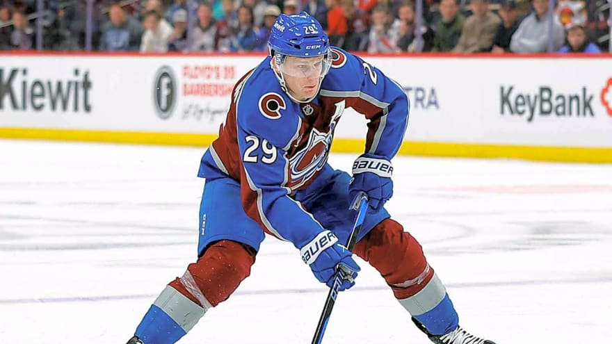 NHL announces Nathan MacKinnon update after Avalanche win vs. Capitals