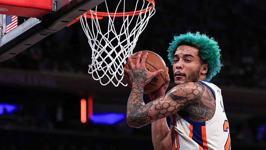 Knicks’ Jeremy Sochan ditches colored hair for a new look