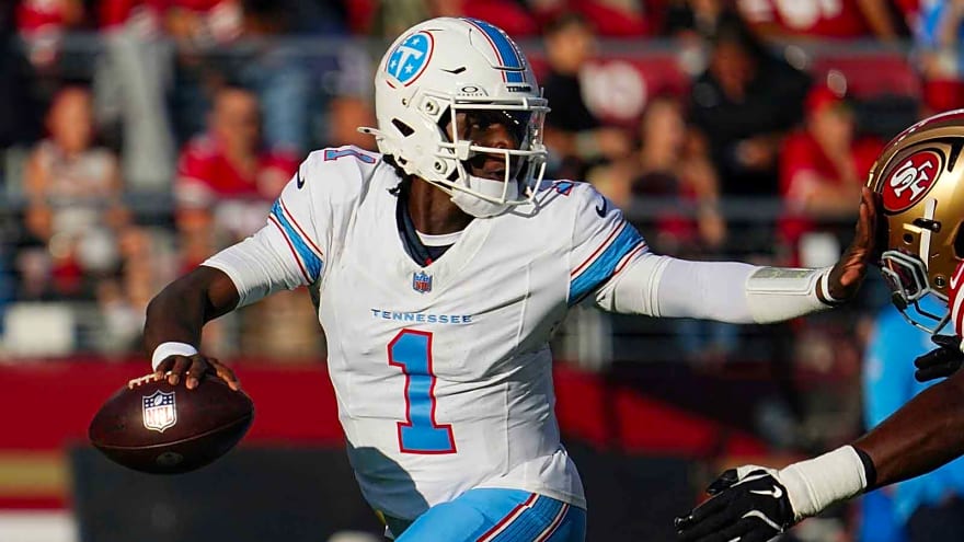 Titans QB Cam Ward’s take on what needs to improve after rough preseason opener vs. 49ers