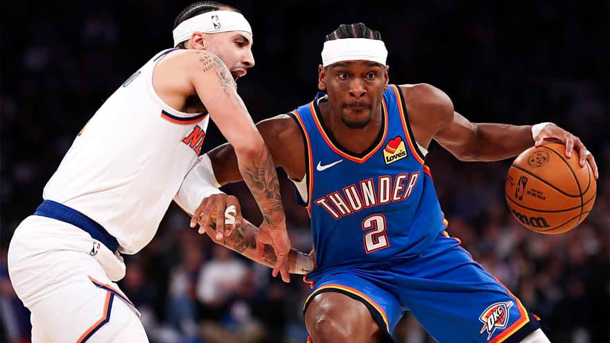 Knicks’ Mike Brown hits Shai Gilgeous-Alexander with backhanded foul-baiting compliment