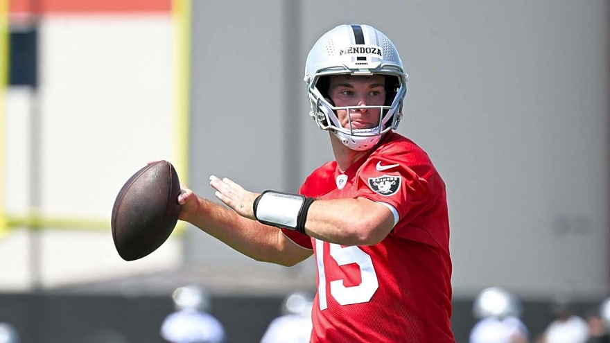 How Raiders’ Fernando Mendoza is already blowing minds, but not with his arm