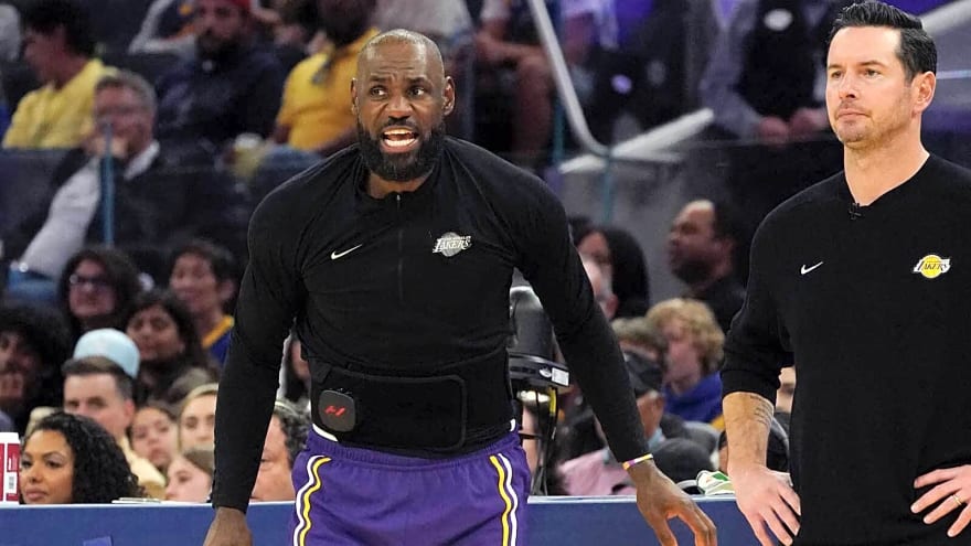 LeBron James jokes Lakers are in ‘deep s**t’ after JJ Redick’s ‘loser’ quip