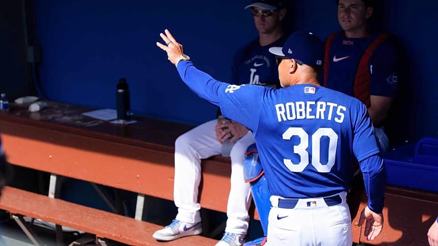 Former top prospect amid players reassigned by Dodgers to minor league camp