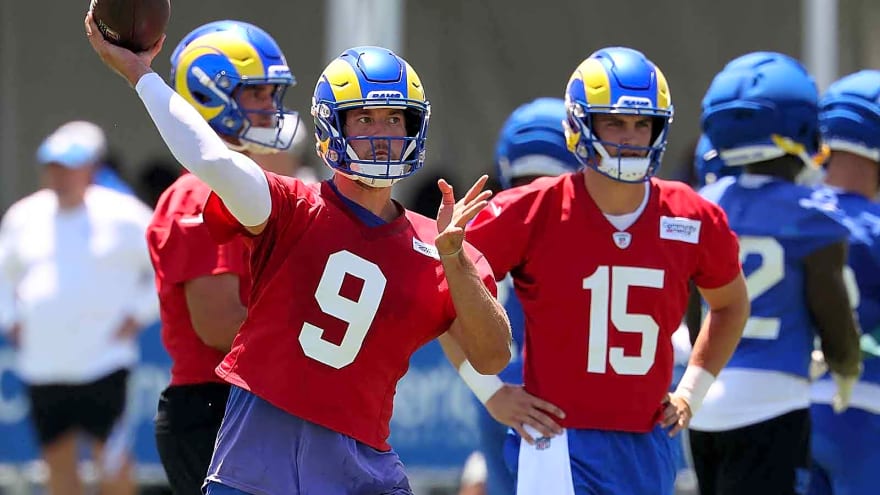 Rams rookie Ty Simpson’s primary Matthew Stafford worry at training camp is all too relatable