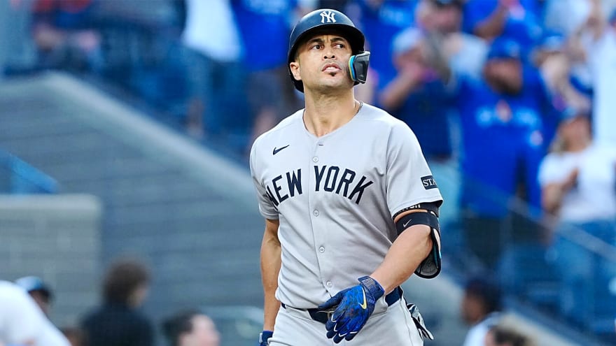 Yankees star Giancarlo Stanton’s blunt response to being called ‘Hall of Famer’