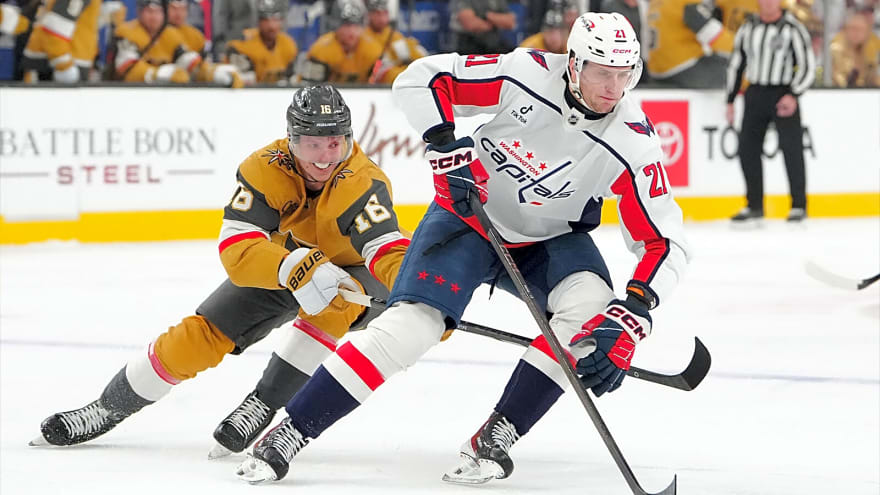 Capitals forward Aliaksei Protas dealt devastating injury news ahead of late-season playoff push