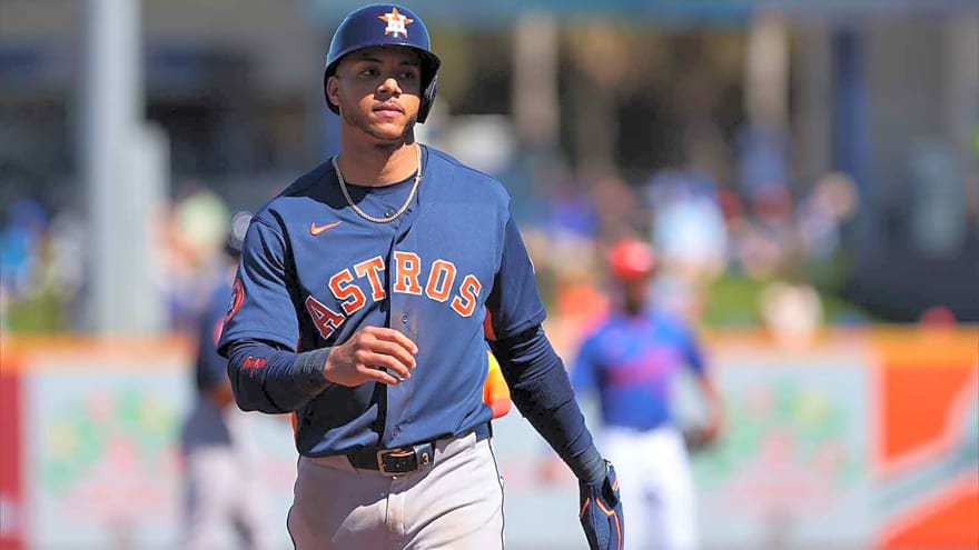 Astros’ Jeremy Peña meeting with specialist after WBC exhibition injury