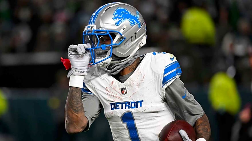 Lions’ Jameson Williams burns Eagles defense for huge touchdown on SNF