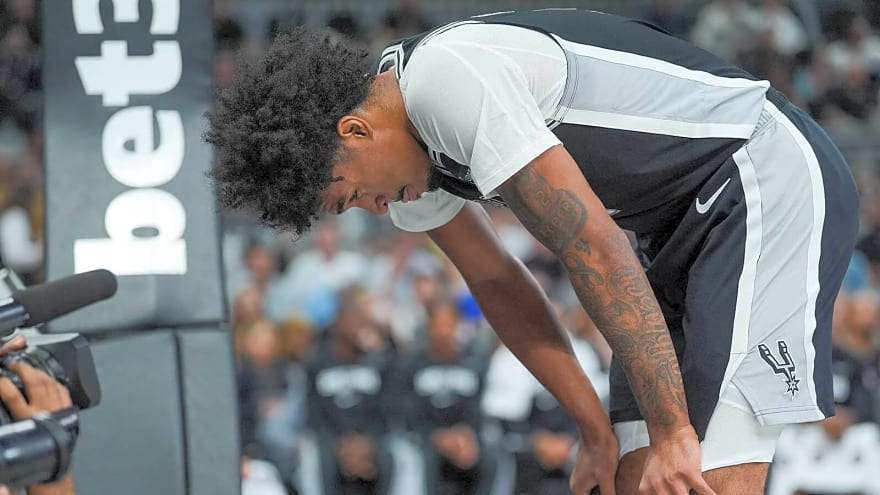 Spurs’ Dylan Harper to miss multiple weeks with calf injury