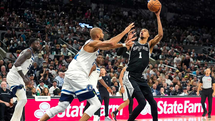 Skip Bayless calls for Timberwolves’ Rudy Gobert to be benched vs. Victor Wembanyama for Game 6
