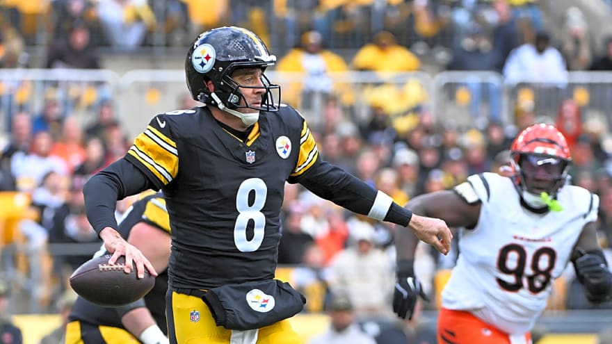 Steelers explore QB addition with Aaron Rodgers’ injury status up in air