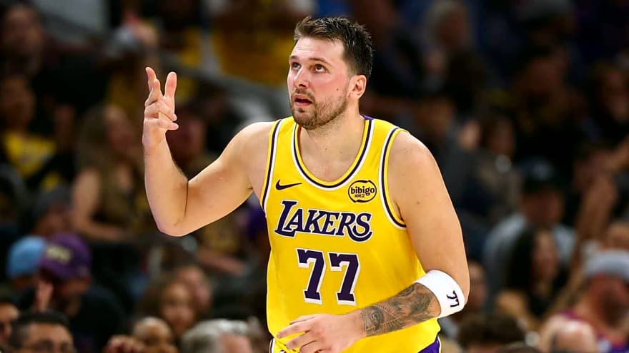 Lakers star Luka Doncic continues to silence critics without saying a word