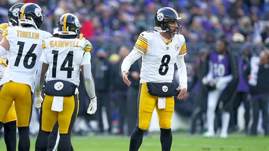 Steelers’ Aaron Rodgers keeps option open amid increased Tush Push usage