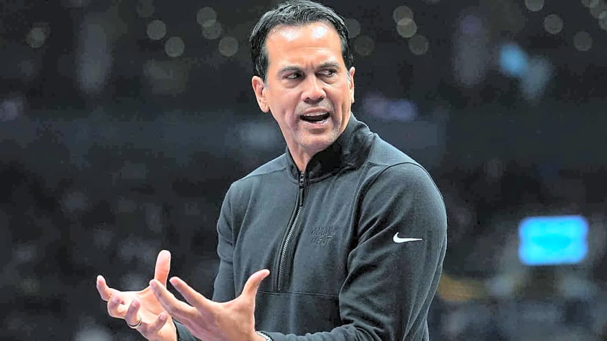 Heat’s Erik Spoelstra fires back at narrative after painful play-in exit
