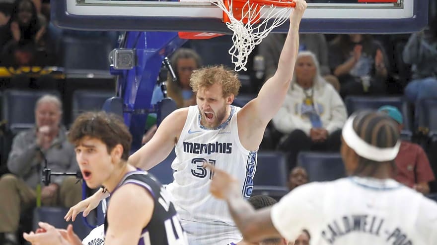 Why Grizzlies urging Jock Landale to be ‘aggressively involved’ enjoying one exciting move