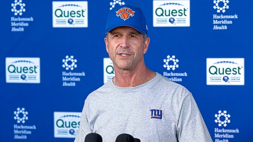 Giants HC John Harbaugh tells fans what to expect from trade addition CJ Okoye