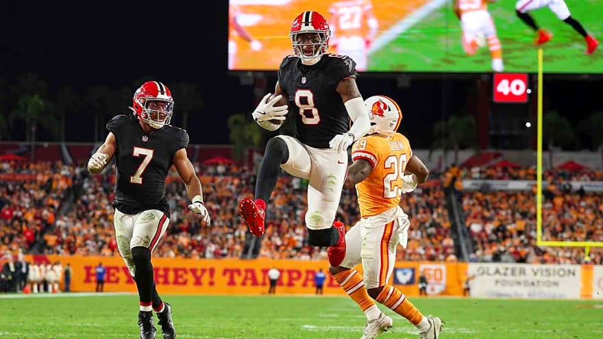 Falcons TE Kyle Pitts not thinking about free agency after career game