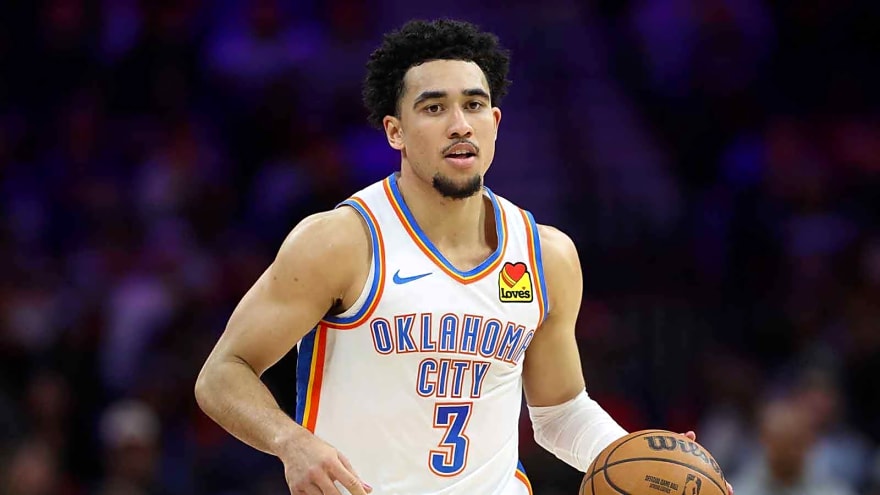 Thunder coach Mark Daigneault toasts Jared McCain, Isaiah Joe for ‘staying in character’ in 76ers homecoming