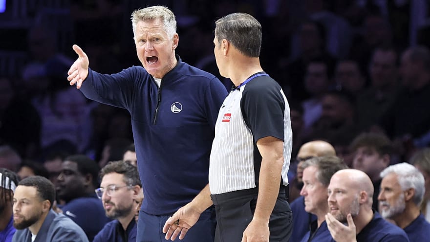 Warriors’ Steve Kerr reveals true reason for early sideline outburst in win vs. Jazz