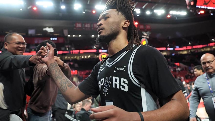 Stephon Castle reveals why Spurs wanted to ‘send a message’ early in Game 5 vs. Blazers