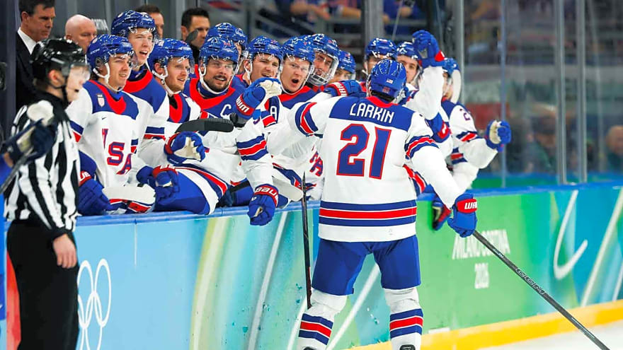 Dylan Larkin happy to contribute to Team USA’s success