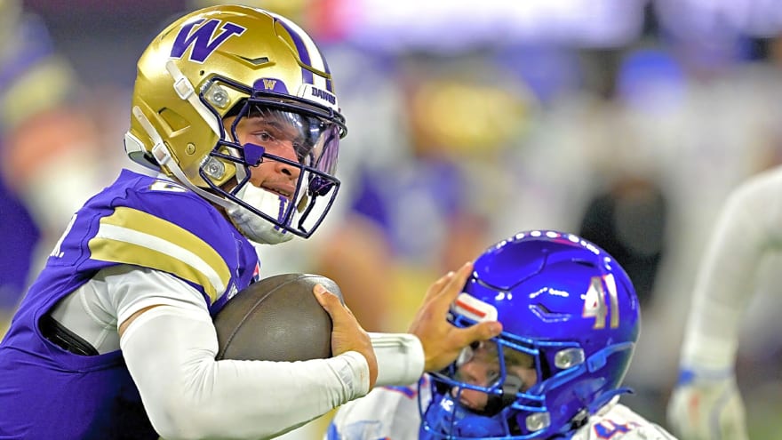 Washington makes LA Bowl history in front of Rob Gronkowski