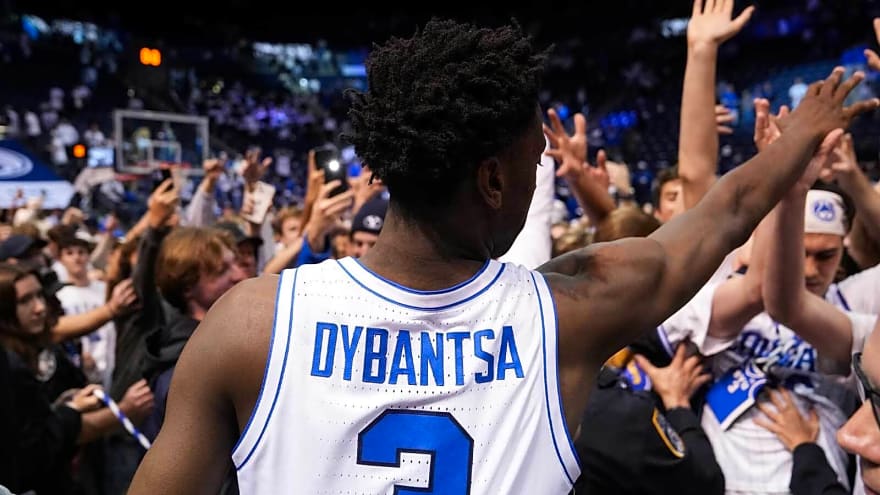 Watch AJ Dybantsa officially land in Washington after NBA Draft