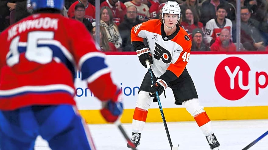 Flyers’ Trevor Zegras electric start a first in Philly since 2011