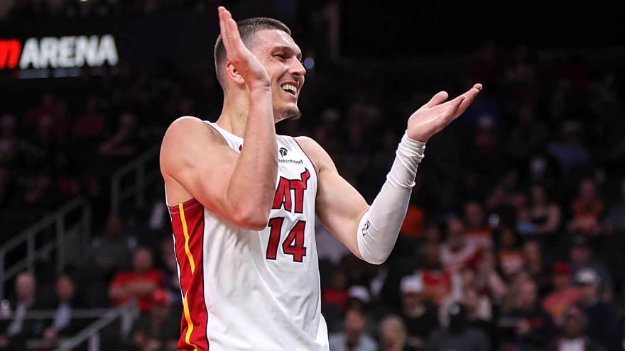 Bam Adebayo explains ‘edge’ Tyler Herro had in Heat return from ribs injury