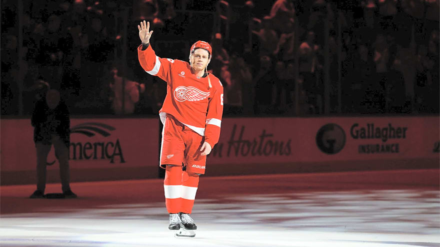 Red Wings’ Patrick Kane’s son wants to see his dad get to 600 goals