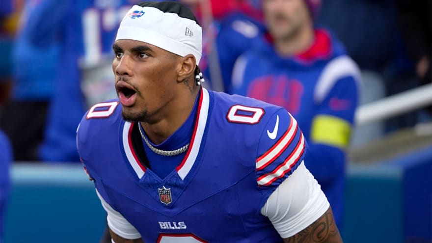  ESPN gives Josh Allen a WR1 with Brian Thomas Jr.-Keon Coleman trade swap